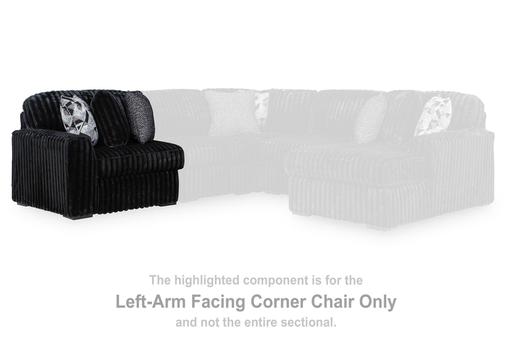 Midnight-Madness Sectional Sofa - Eclectic 79 Furniture Store