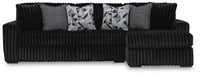 Midnight-Madness Sectional Sofa with Chaise - Eclectic 79 Furniture Store