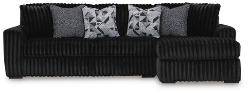 Midnight-Madness Sectional Sofa with Chaise - Eclectic 79 Furniture Store