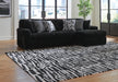 Midnight-Madness Sectional Sofa with Chaise - Eclectic 79 Furniture Store