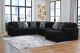 Midnight-Madness Sectional with Chaise - Eclectic 79 Furniture Store