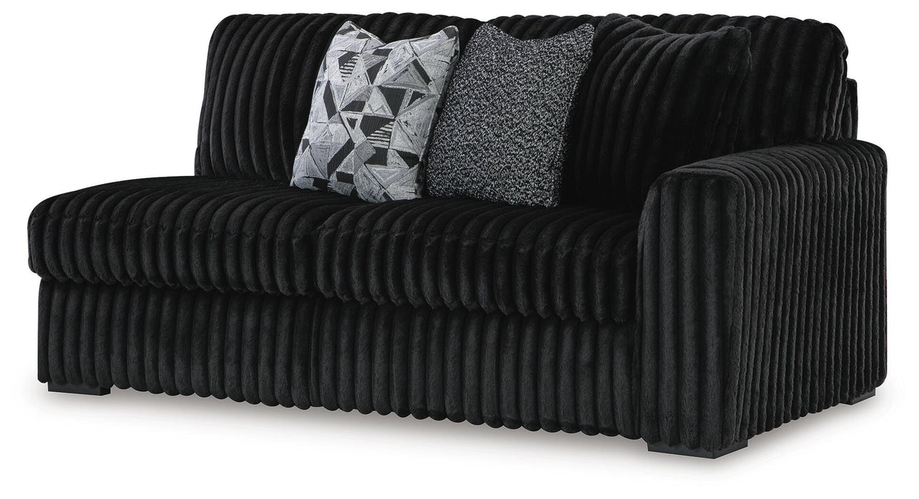 Midnight-Madness Sectional with Chaise - Eclectic 79 Furniture Store