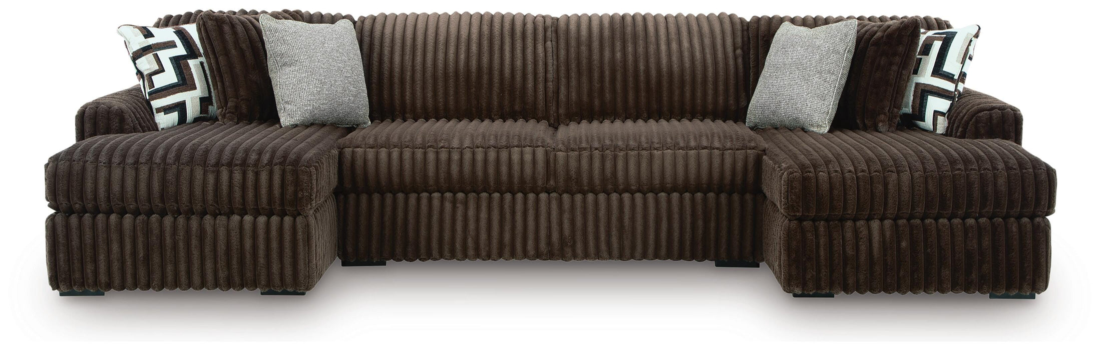 Midnight-Madness Sectional with Chaise - Eclectic 79 Furniture Store