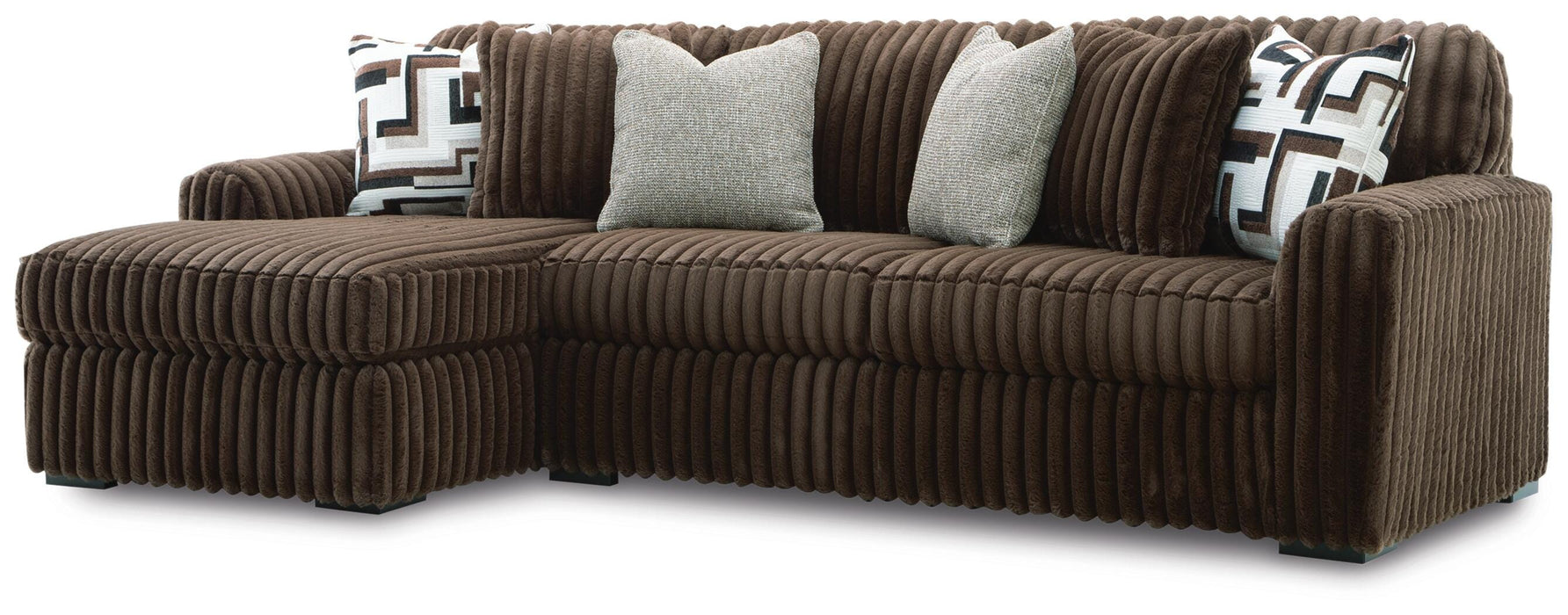 Midnight-Madness Sectional Sofa with Chaise - Eclectic 79 Furniture Store