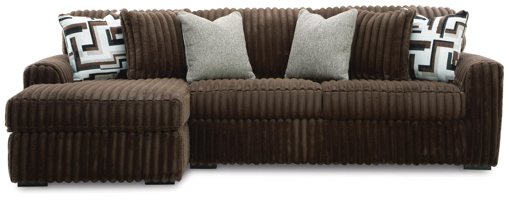 Midnight-Madness Sectional Sofa with Chaise - Eclectic 79 Furniture Store