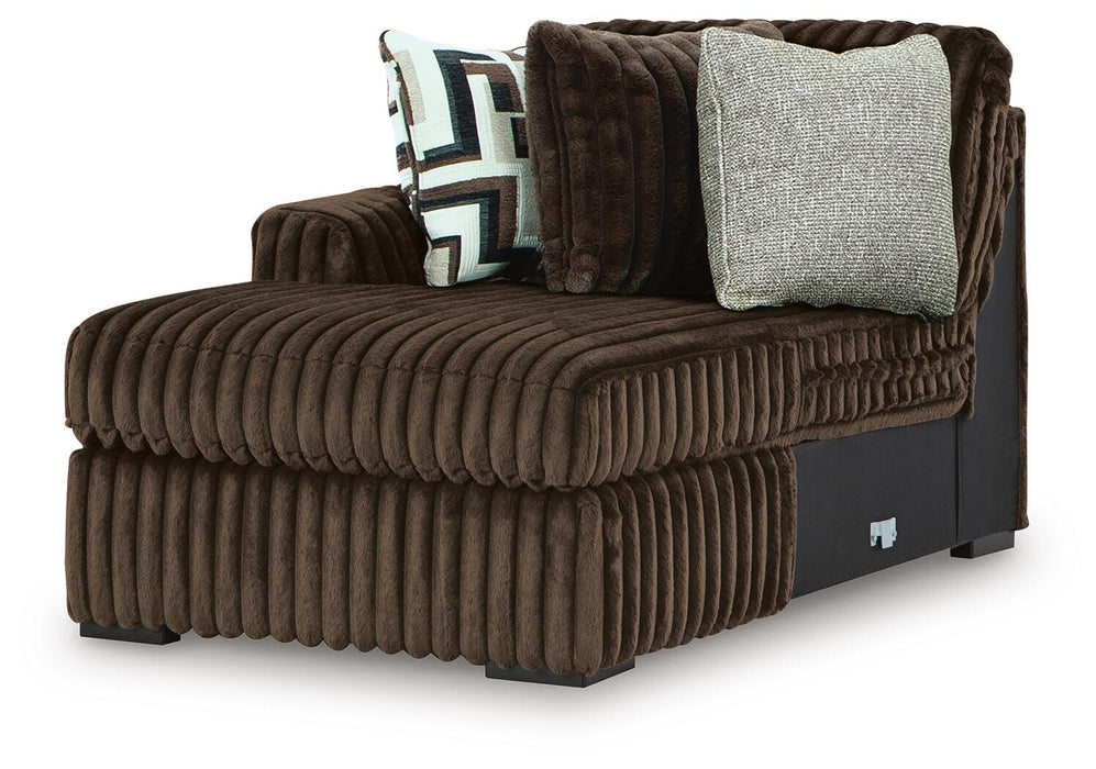 Midnight-Madness Sectional with Chaise - Eclectic 79 Furniture Store