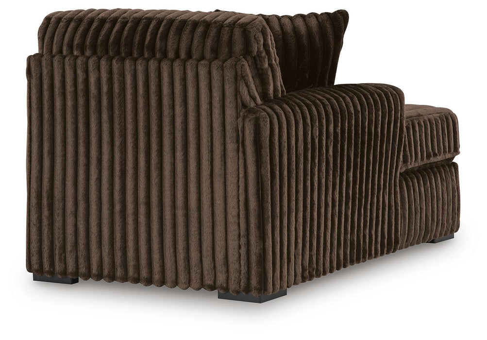 Midnight-Madness Sectional with Chaise - Eclectic 79 Furniture Store