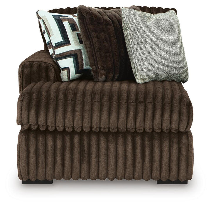 Midnight-Madness Sectional with Chaise - Eclectic 79 Furniture Store