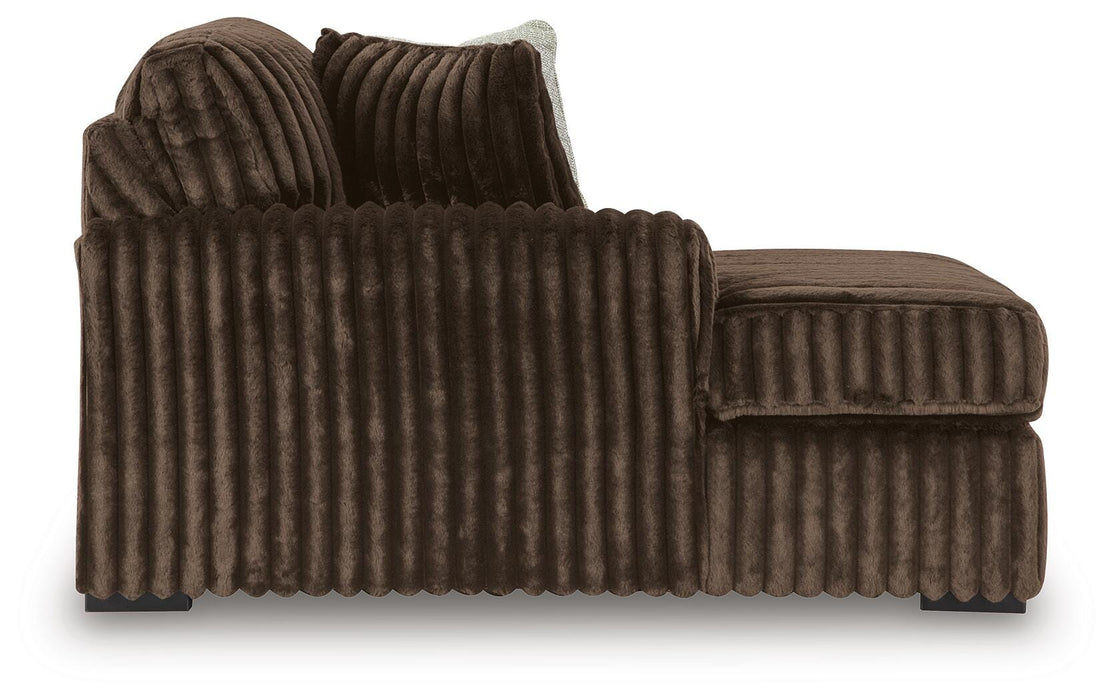 Midnight-Madness Sectional with Chaise - Eclectic 79 Furniture Store