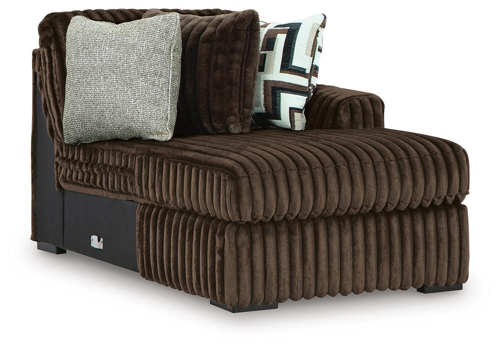 Midnight-Madness Sectional with Chaise - Eclectic 79 Furniture Store