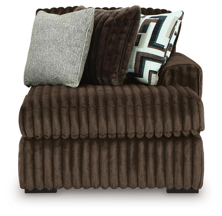 Midnight-Madness Sectional with Chaise - Eclectic 79 Furniture Store