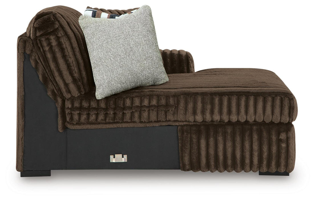 Midnight-Madness Sectional with Chaise - Eclectic 79 Furniture Store