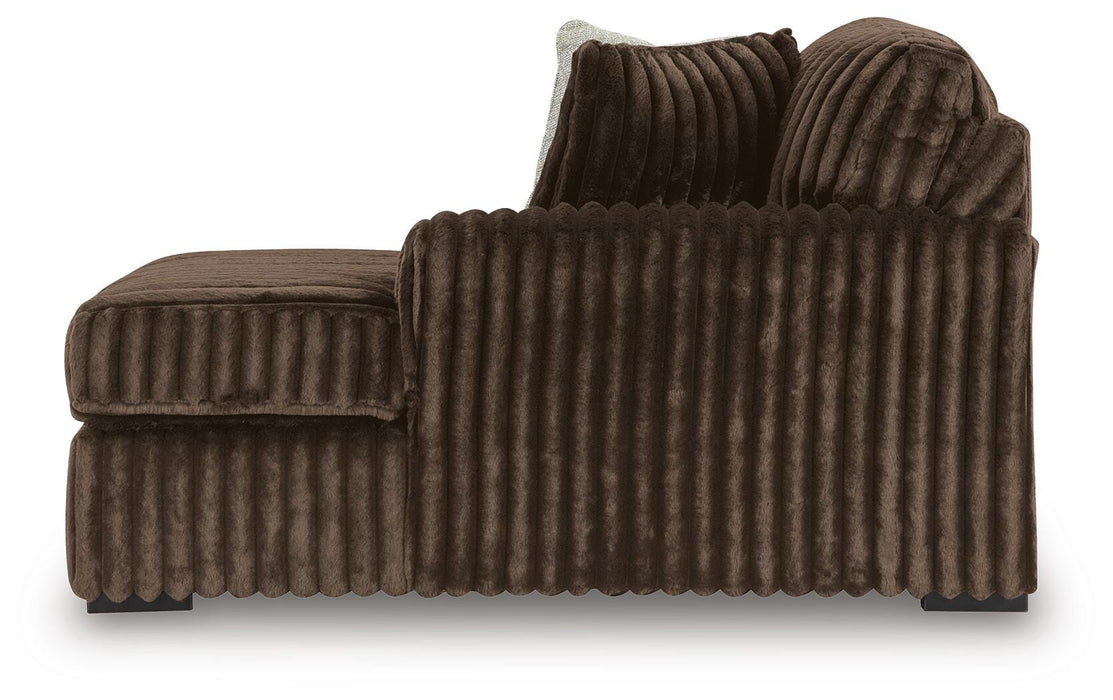 Midnight-Madness Sectional with Chaise - Eclectic 79 Furniture Store