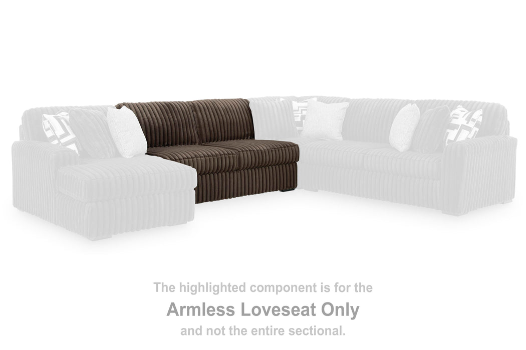 Midnight-Madness Sectional with Chaise - Eclectic 79 Furniture Store