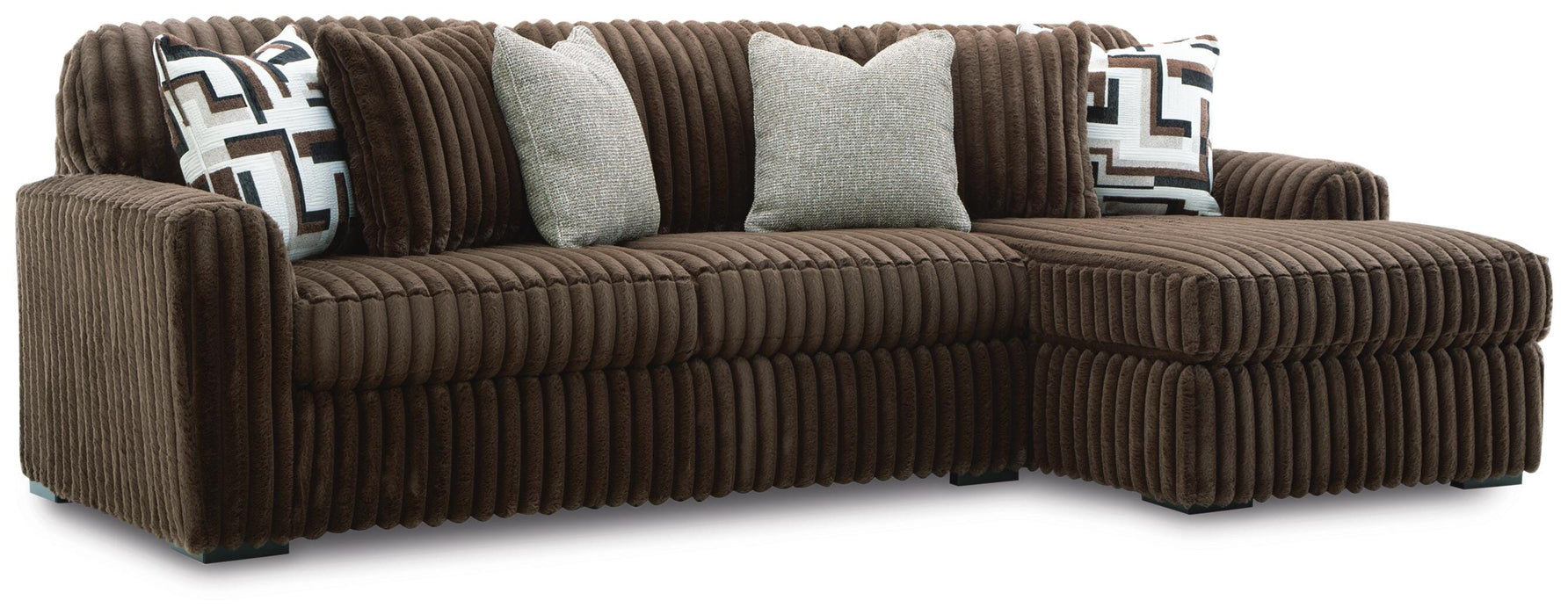 Midnight-Madness Sectional Sofa with Chaise - Eclectic 79 Furniture Store