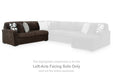 Midnight-Madness Sectional with Chaise - Eclectic 79 Furniture Store