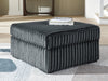 Midnight-Madness Oversized Accent Ottoman - Eclectic 79 Furniture Store