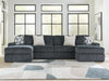 Midnight-Madness Sectional with Chaise - Eclectic 79 Furniture Store
