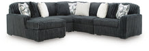 Midnight-Madness Sectional with Chaise - Eclectic 79 Furniture Store