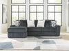 Midnight-Madness Sectional Sofa with Chaise - Eclectic 79 Furniture Store