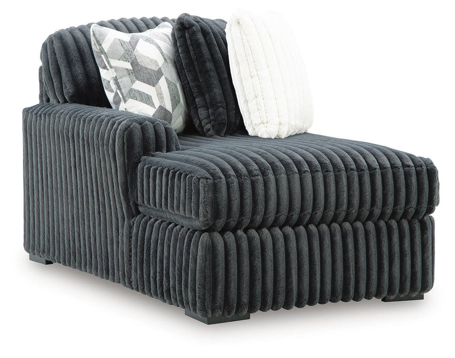 Midnight-Madness Sectional Sofa with Chaise - Eclectic 79 Furniture Store