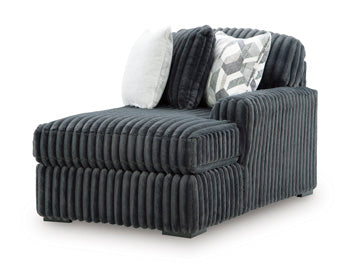 Midnight-Madness Sectional Sofa with Chaise - Eclectic 79 Furniture Store