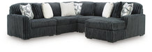 Midnight-Madness Sectional with Chaise - Eclectic 79 Furniture Store