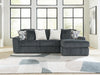Midnight-Madness Sectional Sofa with Chaise - Eclectic 79 Furniture Store