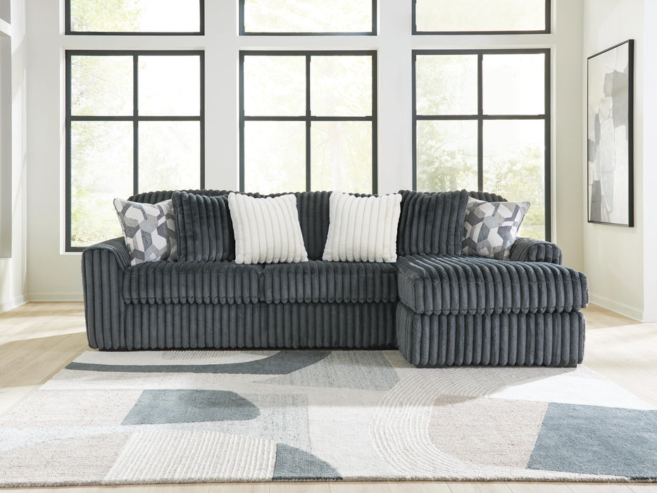 Midnight-Madness Sectional Sofa with Chaise - Eclectic 79 Furniture Store