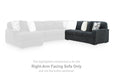 Midnight-Madness Sectional Sofa with Chaise - Eclectic 79 Furniture Store