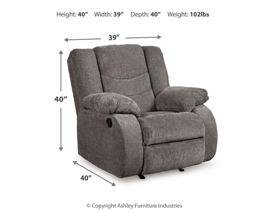 Tulen Recliner - Eclectic 79 Furniture Store