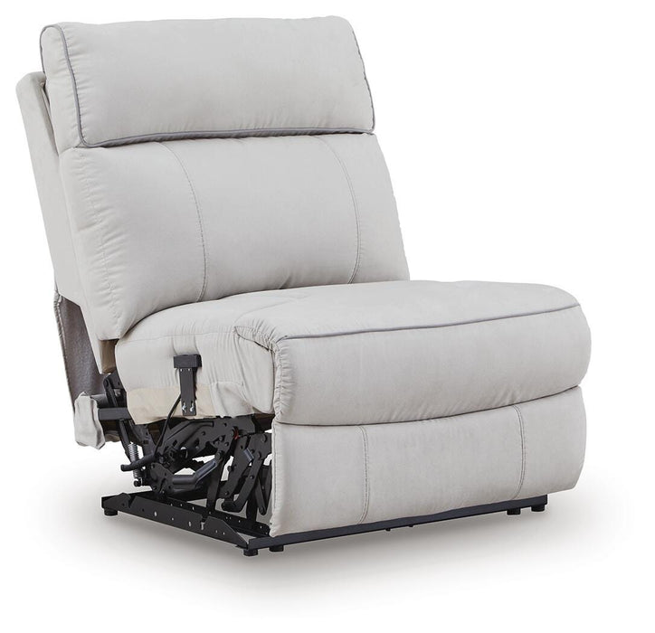 Social Pointe Reclining Sectional with Storage Consoles - Eclectic 79 Furniture Store