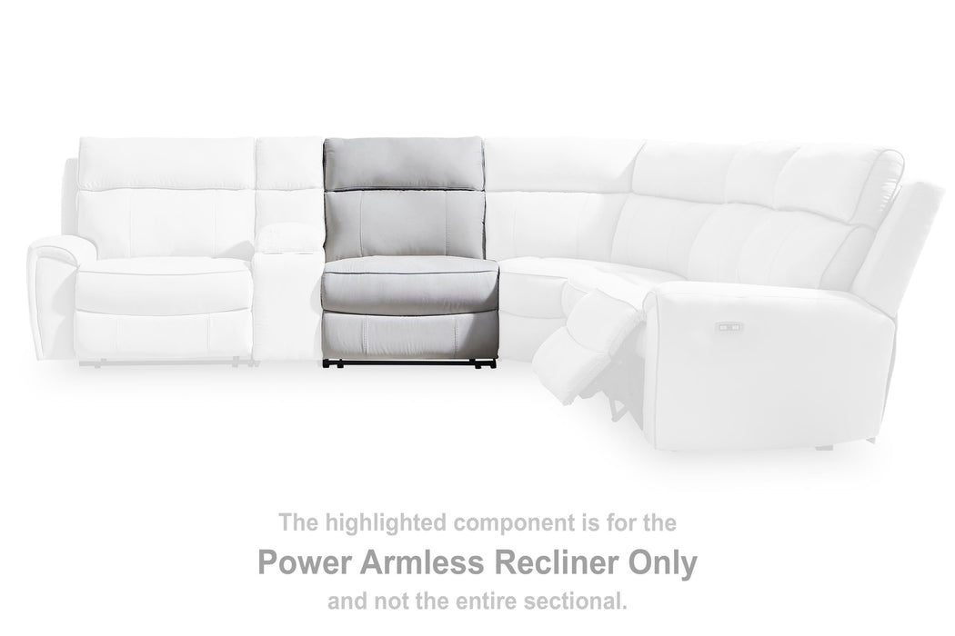 Social Pointe Reclining Sectional with Storage Consoles - Eclectic 79 Furniture Store