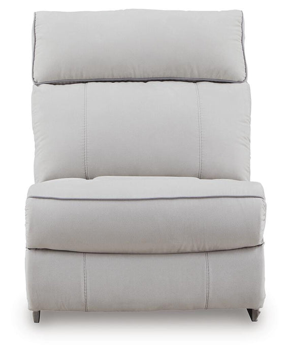 Social Pointe Reclining Sectional with Storage Consoles - Eclectic 79 Furniture Store