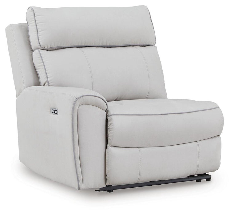 Social Pointe Reclining Sectional with Storage Consoles - Eclectic 79 Furniture Store