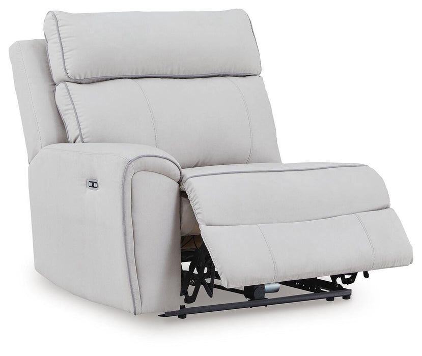Social Pointe Reclining Sectional with Storage Consoles - Eclectic 79 Furniture Store