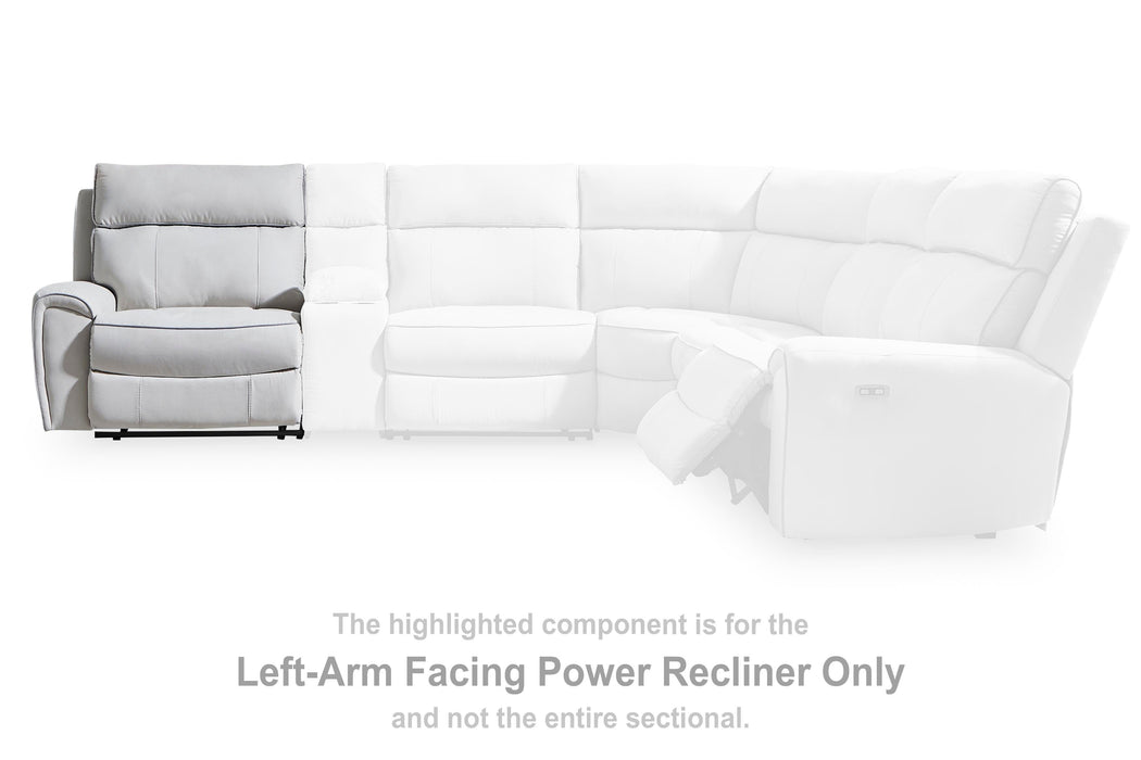 Social Pointe Reclining Sectional with Storage Consoles - Eclectic 79 Furniture Store