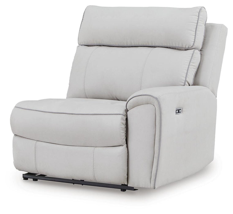 Social Pointe Reclining Sectional with Storage Consoles - Eclectic 79 Furniture Store