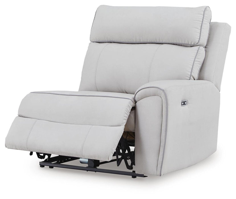 Social Pointe Reclining Sectional with Storage Consoles - Eclectic 79 Furniture Store