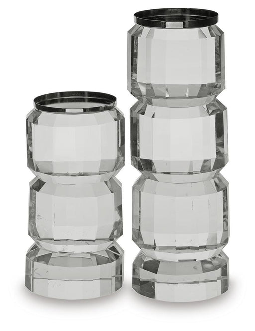 Brentley Candle Holder Set (Set of 2) - Eclectic 79 Furniture Store