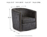 Brentlow Swivel Accent Chair - Eclectic 79 Furniture Store