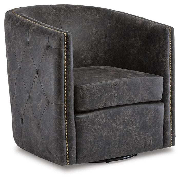 Brentlow Swivel Accent Chair - Eclectic 79 Furniture Store