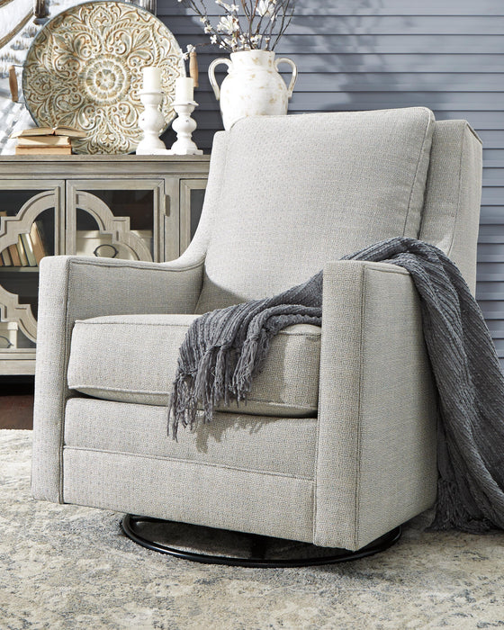 Kambria Swivel Glider Accent Chair - Eclectic 79 Furniture Store