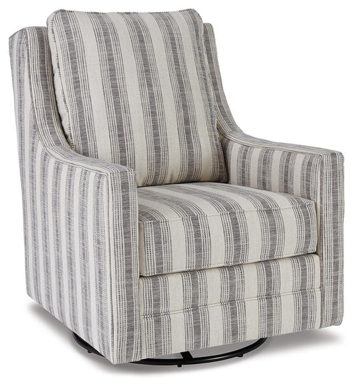 Kambria Swivel Glider Accent Chair - Eclectic 79 Furniture Store