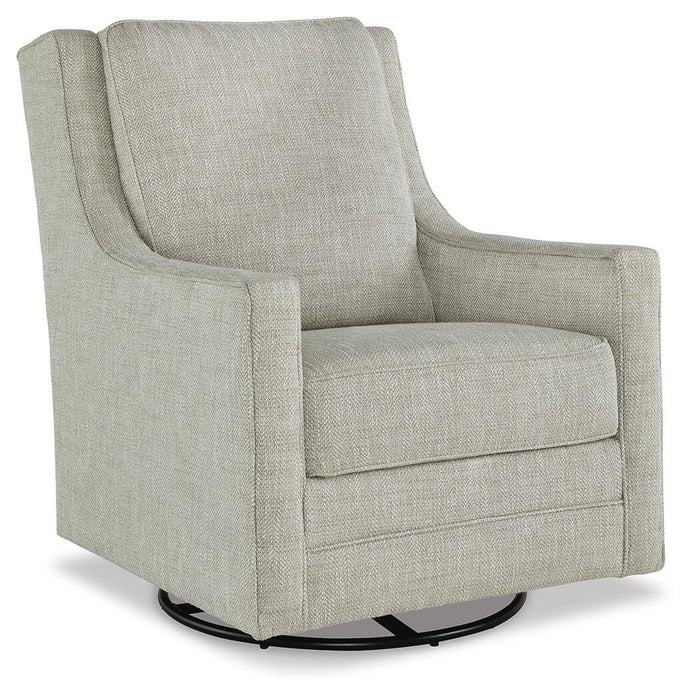 Kambria Swivel Glider Accent Chair - Eclectic 79 Furniture Store