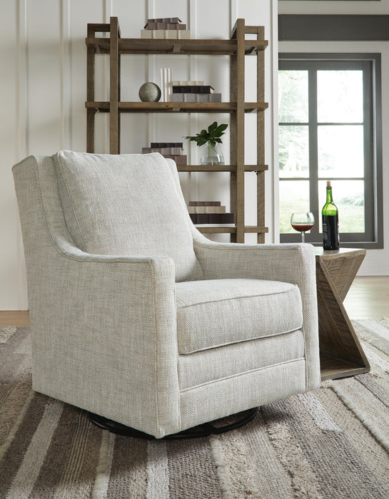 Kambria Swivel Glider Accent Chair - Eclectic 79 Furniture Store