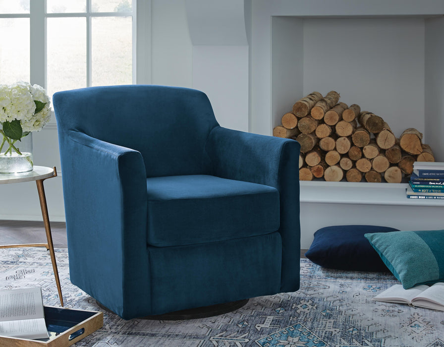 Bradney Swivel Accent Chair - Eclectic 79 Furniture Store
