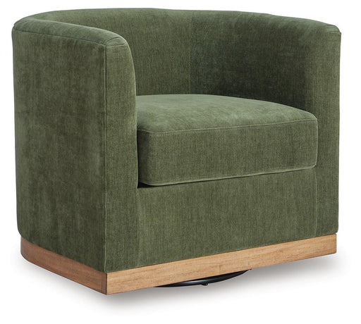 Jersonlow Swivel Accent Chair - Eclectic 79 Furniture Store
