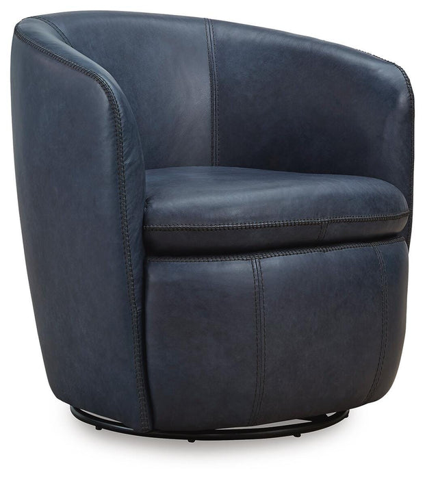 Kierreys Swivel Accent Chair - Eclectic 79 Furniture Store
