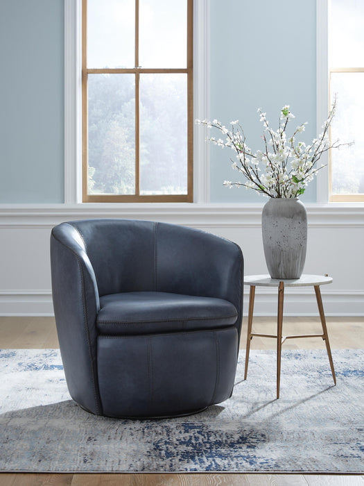 Kierreys Swivel Accent Chair - Eclectic 79 Furniture Store